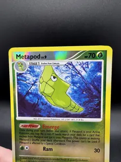Pokemon TCG Metapod 47/106 Great Encounters Reverse Holo LP/NM - Image 3