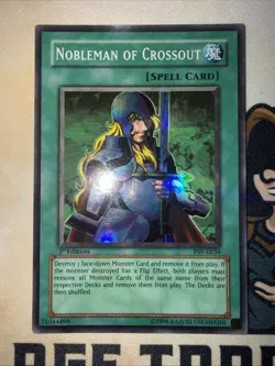 Nobleman of Crossout - PSV-E034 - 1st Edition - Super Rare Yugioh NM - Image 2