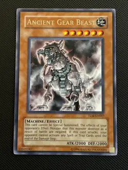 Ancient Gear Beast TLM-EN007 Unlimited Rare The Lost Millennium LP - Image 1