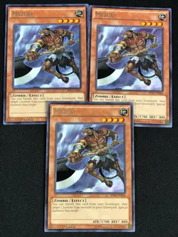 YUGIOH MEZUKI BP03-EN046 1ST RARE X3 (NM) - Image 1