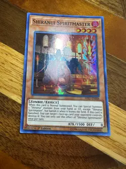 Shiranui Spiritmaster HISU-EN048 1st Edition Super Rare LP + BONUS - Image 1