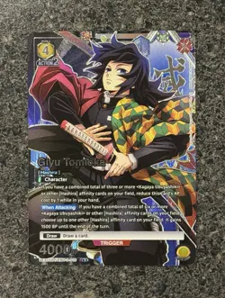 Union Arena x Demon Slayer - Giyu Tomioka - UEX05BT/KMY-3-010 - U** Mint - Image 1