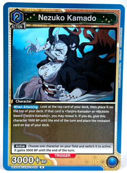 NEZUKO KAMADO 2025 Union Arena Demon Slayer Vol 2 Rare Holo - Image 1