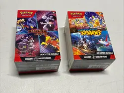 LOT! Pokemon Cards Destined Rivals & Surging Sparks Booster Bundles New - Sealed - Image 1