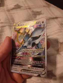 Pokemon Arceus V & VStar Metal Cards Collectibles 122/172 123/172 Sword and... - Image 3