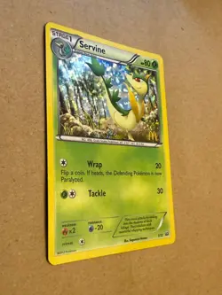 Servine 001/012 McDonald's 2012 Holo Pokemon card Pristine Near Mint condition - Image 2