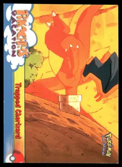 Pokemon Cards Trapped Charizard #51 Topps The First Movie Trading Cards NM - Image 1