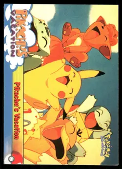 Pokemon Cards Pikachu's Vacation #42 Topps The First Movie Trading Cards NM *1 - Image 1
