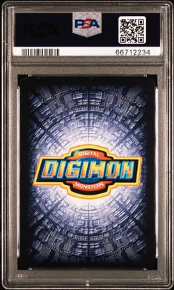 PSA 7 KYUBIMON Holo Foil Digi-Battle Series 4 BO-170 Digimon 2001 Card - Image 2