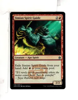 MTG SkeenAB Simian Spirit Guide FOIL from A25. NM. - Image 1