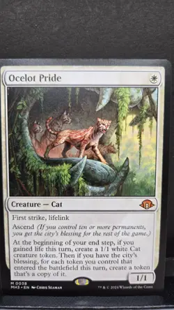 MTG Ocelot Pride, NM, Modern Horizons 3 - Image 1