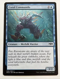 MTG Ravnica Allegiance Coral Commando 036/259 NM - Image 1