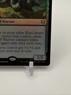 MTG - Elvish Warmaster - Kaldheim - Foil - Image 4