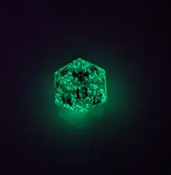 MTG Innistrad Crimson Vow Expansion 25mm GLOW IN THE DARK SPINDOWN Life Counter - Image 2