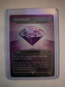 Chaos Emerald - Lotus Petal (7034) Secret Lair Drop Foil - Image 1