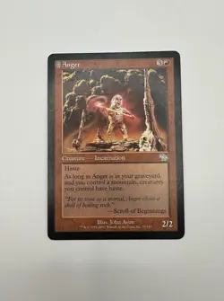 Wizards of the Coast Anger Judgment Red Incarnation Uncommon Creature 2/2 Regul… - Image 1