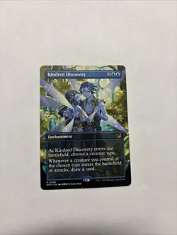 Kindred Discovery (Anime Borderless) Wilds of Eldraine: Enchanting Tales Regular - Image 1