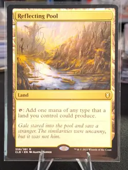 Reflecting Pool Commander Legends: Battle for Baldur's Gate Rare MTG - Image 1