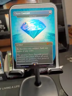 Chaos Emerald - Lotus Petal (7036) Secret Lair Drop Foil - Image 1