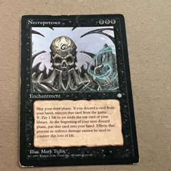 Necropotence - Ice Age - MTG - Magic the Gathering - Image 2