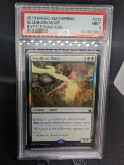 MTG, PSA 9 Seedborn Muse FOIL Battlebond - Image 1