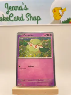 Cottonee Cosmos Holo (018) - Mega Evolutions Black Star Promo - Pokemon TCG - NM - Image 1
