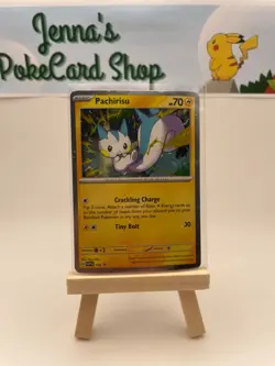 Pachirisu Cosmos Holo (158) - Scarlet Violet Black Star Promo - Pokemon TCG - NM - Image 1
