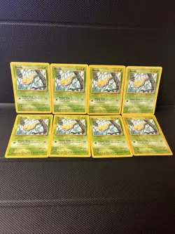 Pokemon Base Set Weedle Lot of 8 - Image 1