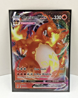 Pokemon Charizard Vmax Ultra Rare Holo 020/189 Darkness Ablaze 330 HP NM - Image 3