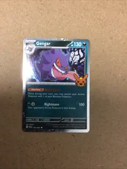Pokemon Gengar TCG Halloween Trick 2024 - Image 1