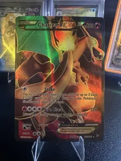 Pokemon TCG: Charizard EX 100/106 - Full Art - Flashfire - Image 1