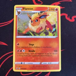 Pokemon TCG Flareon Cosmos Holo Black Star Promo SWSH041 - Image 1