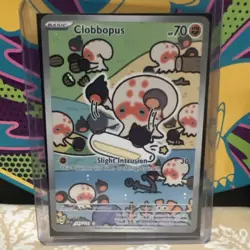 Pokemon TCG Clobbopus Basic 70 HP Surging Sparks Illustration Rare Holo 207/191 - Image 1