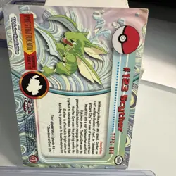 2000 Topps Chrome Pokemon #123 Scyther Chrome - Image 2