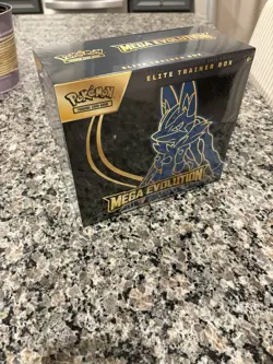 Mega Evolutions Lucario Elite Trainer Box Factory Sealed Unopened Pokemon TCG - Image 2