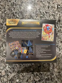 Mega Evolutions Lucario Elite Trainer Box Factory Sealed Unopened Pokemon TCG - Image 3
