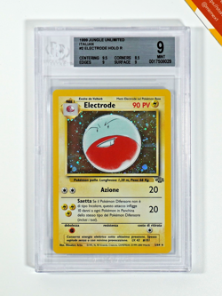 Pokemon BGS 9 Electrode #2 Holo Jungle Unlimited 1999 Italiano - Image 1