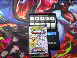 VERY HEAVY! GOD PACKUU SIRUU 22.34g Prismatic Evolutions Pokemon Booster - Image 1
