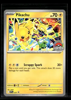 Pokemon 2025 Scarlet & Violet Promo Pikachu #SVP EN 225 - Image 1