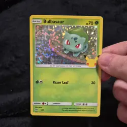 Pokemon TCG Bulbasaur Mcdonalds 1/25 Holo 25th Anniversary Promo 2021 NM - Image 1
