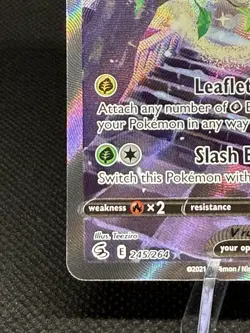 Celebi v 245/264 SWSH08 Fusion Strike Alternate Full Art 2021 Pokemon TCG - Image 4