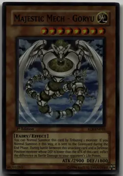 Majestic Mech - Goryu Super Rare Enemy of Justice EOJ-EN016 LP - Image 1