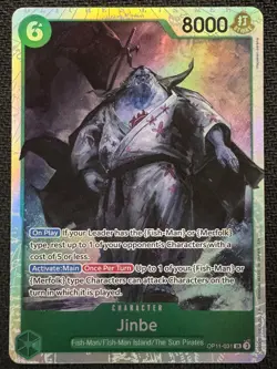 Jinbe | OP11-031 NM | SR | One Piece TCG - Image 1