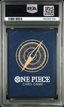 2025 ONE PIECE JAPANESE TREASURE CAMPAIGN PACK #057 FORCE/NO POINT/LIFE PSA10 - Image 2