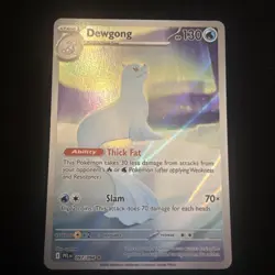 Dewgong 097/094 Me02: Phantasmal Flames Holo Mint Condition Pokemon TCG Card - Image 1