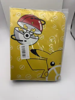 Card Binder Pokemon Cards Binder Holder Fits 400 Cards w/ 50 Removable Sleeves - Image 1