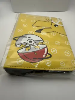 Card Binder Pokemon Cards Binder Holder Fits 400 Cards w/ 50 Removable Sleeves - Image 2