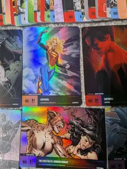 58 DC Trading Card Game TCG Collection Job Lot Bundle Set - Cards Only - Image 4