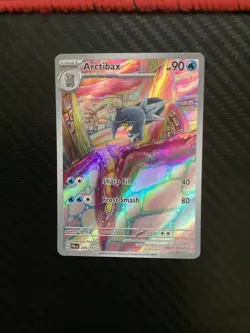 Arctibax 209/193 Paldea Evolved Illustration Rare Pokemon TCG Card NM - Image 1