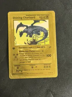 Pokemon Charizard foil gold cards lot of 3 cards - Image 4